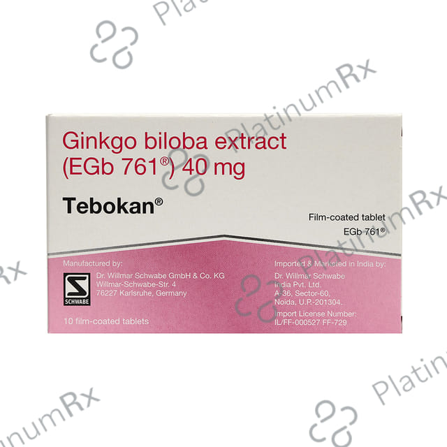 Tebokan 40mg Tablet 10s