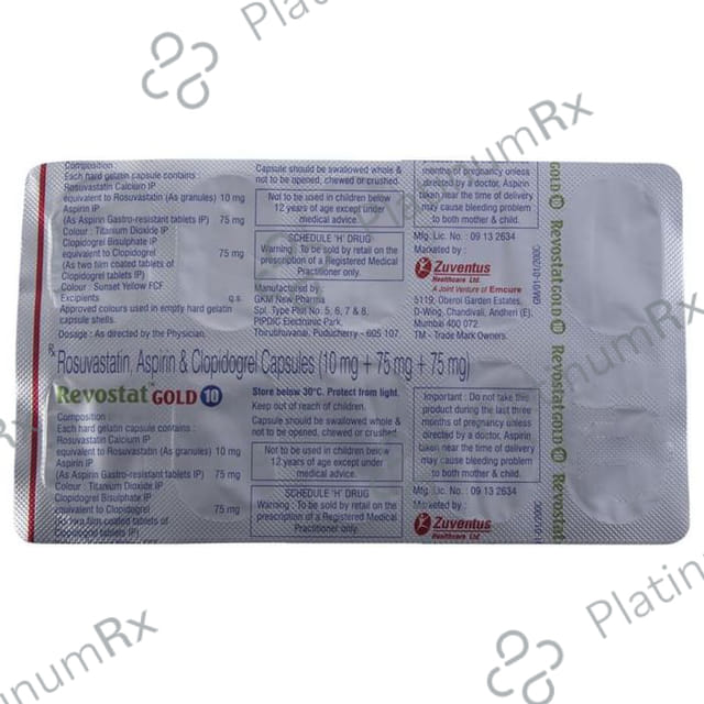 Revostat Gold 10mg Capsule