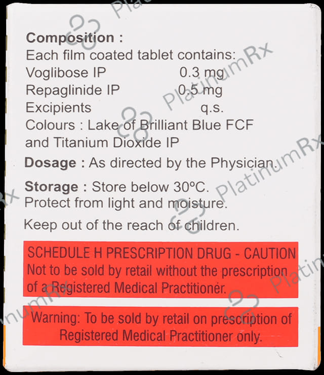 Volix R 0.5/0.3mg Tablet 10s