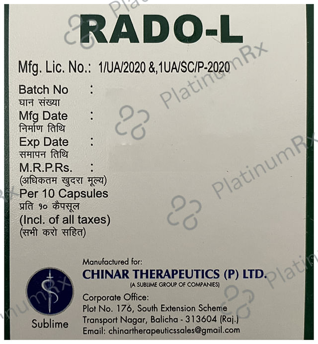 Rado-L Capsule PR