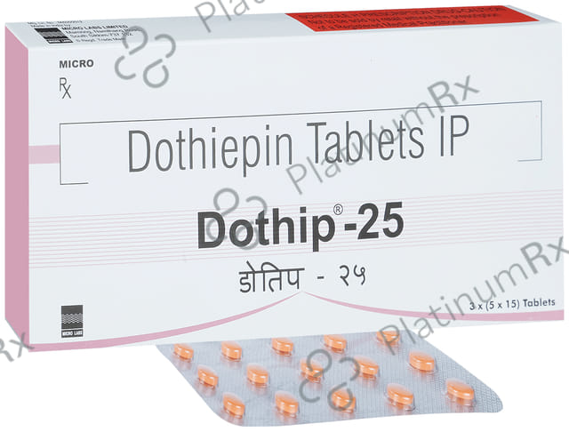 Dothip 25mg Tablet 15s
