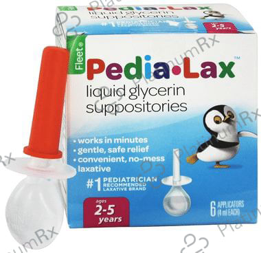 C B Fleet Pedia Lax Liquid Glycerin Suppositories (4ml Each)