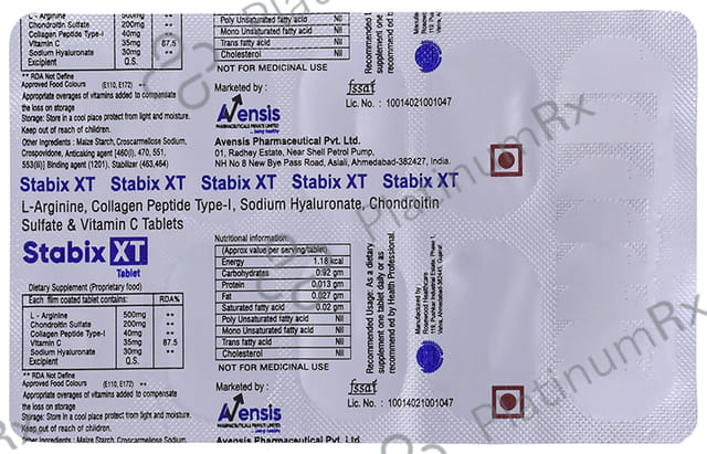 Stabix XT Tablet 10s