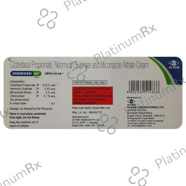 Dermigen NF Cream 15gm