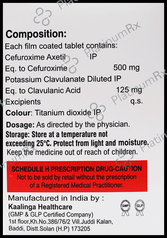 Cefugem 625mg Tablet 10s
