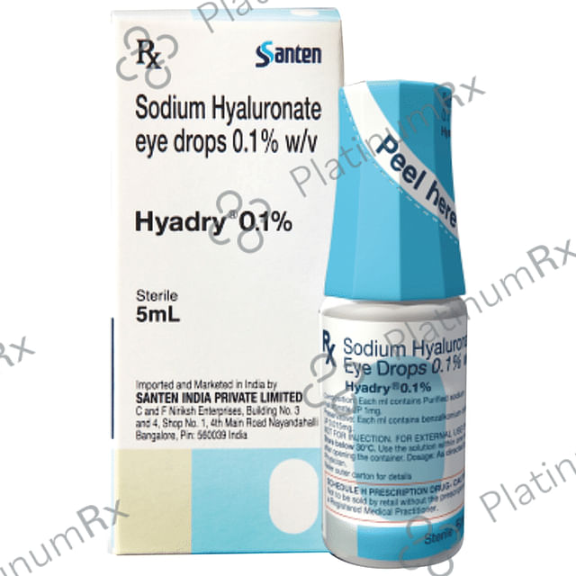 Hyadry 0.1% Eye Drop
