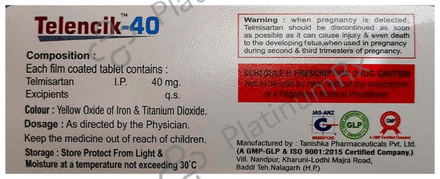 Telencik 40 Tablet