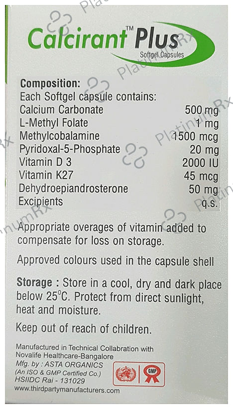 Calcirant Plus Softgel Capsule