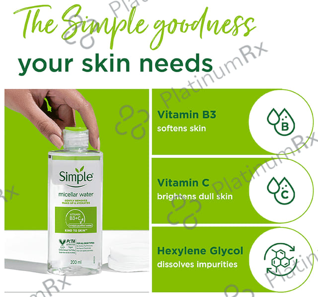 Simple Miscellar Cleansing Water