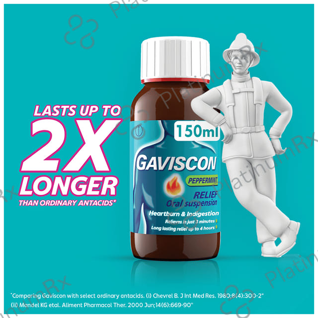 Gaviscon Peppermint Suspension 150ml