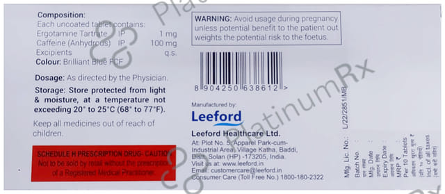 Migrafen Tablet