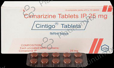 Cintigo 25mg Tablet 10s
