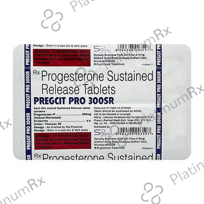 Pregcit Pro 300mg SR Tablet 10s