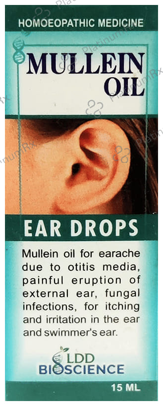 LDD Bioscience Mullein Oil Ear Drop