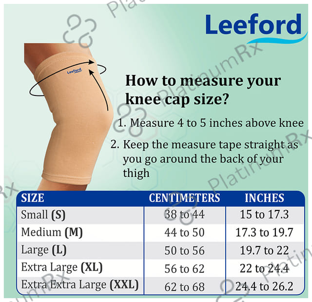 Leeford Soft Premium Knee Capsule Medium