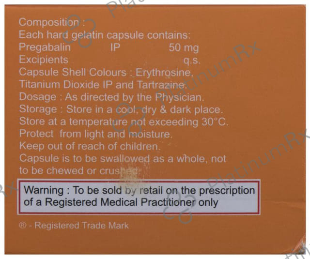 Pbren 50mg Capsule 10s