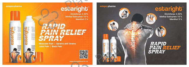 Estaright Spray (55gm Each) 1 Bottle