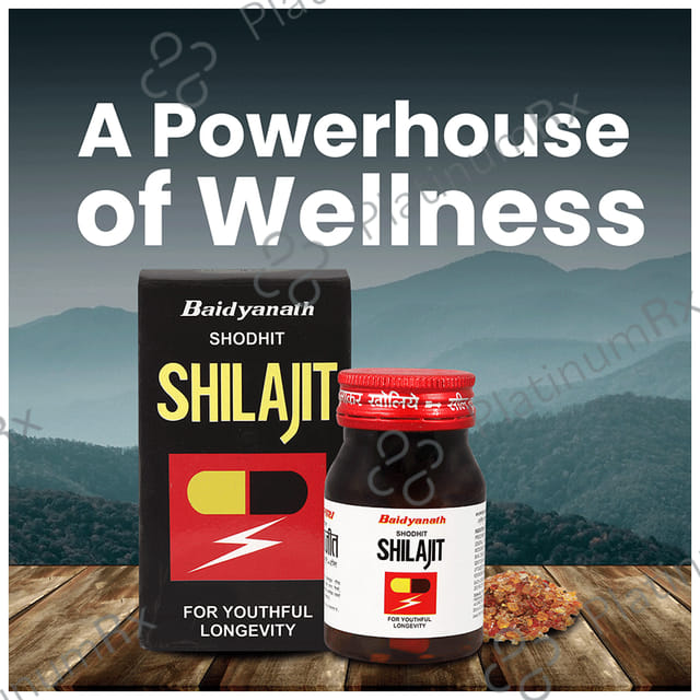 Baidyanath (Noida) Shodhit Shilajit Capsule