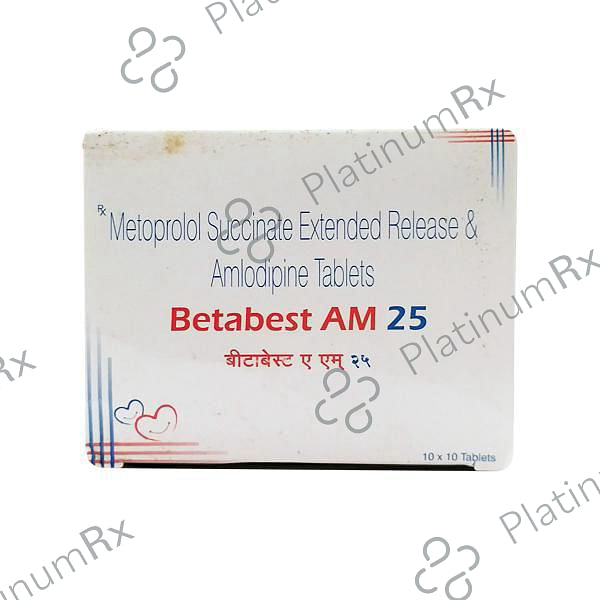 Betabest AM 5/25mg Tablet 10s