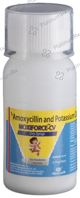 Moxiforce CV 200/28.5mg Dry Syrup 30ml