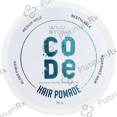 Wild Stone CODE Hair Pomade Medium Hold 75 Cream