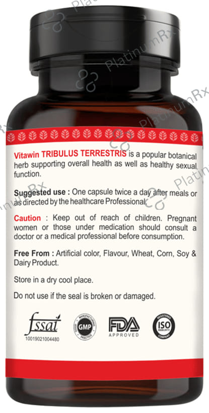 Vitawin Tribulus Terrestris Vegetarian Capsule