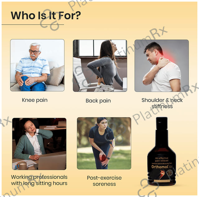 Orthomol An Effective Pain Reliever Oil (100ml Each) 1 Bottle