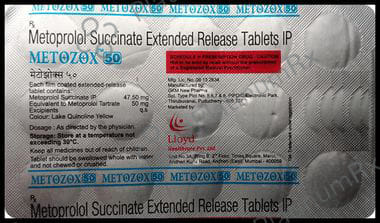 Metozox 50mg Tablet ER 15s