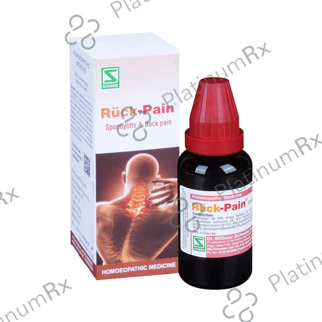 Dr Willmar Schwabe India Ruck-Pain