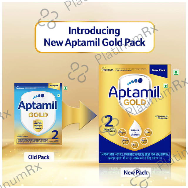 Aptamil Gold Stage 2 (From 6 to 12 Months) Powder 400gm