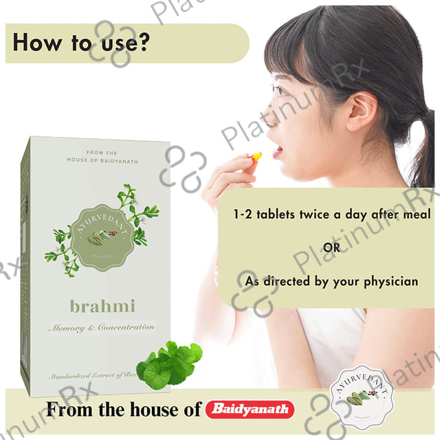 Baidyanath Ayurvedant Brahmi Tablet