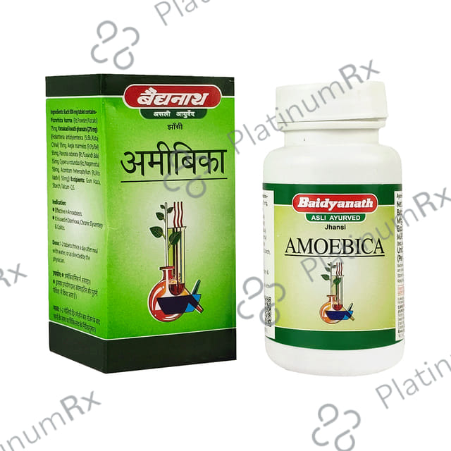 Baidyanath (Jhansi) Amoebica Tablet 100 tablets