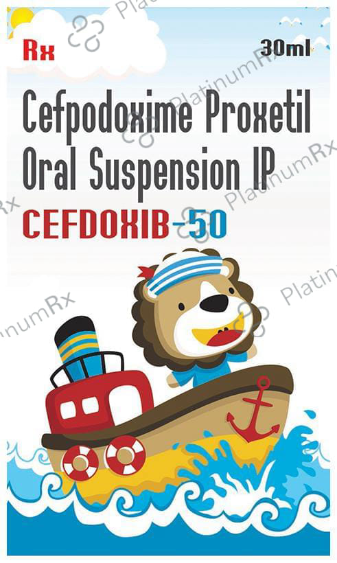 Cefdoxib 50mg Oral Suspension 30ml