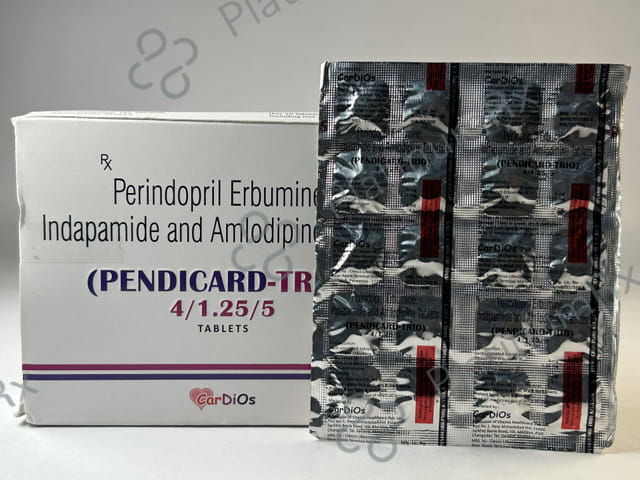 Pendicard Trio 4/1.25/5mg Tablet 10s