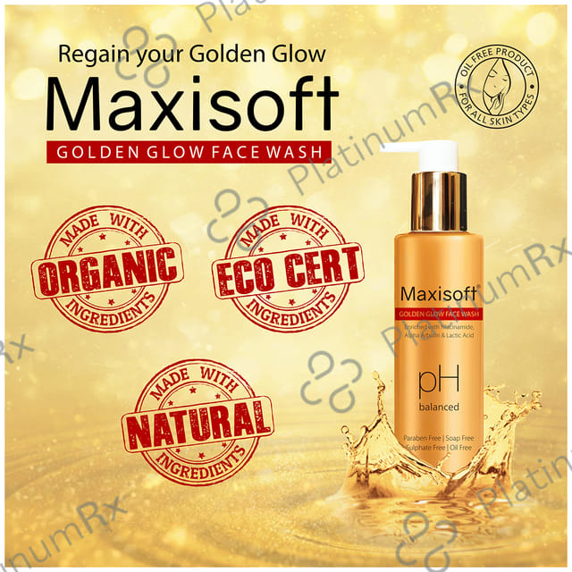 Maxisoft Golden Glow Face Wash