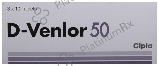 D Venlor 50mg Tablet 10s