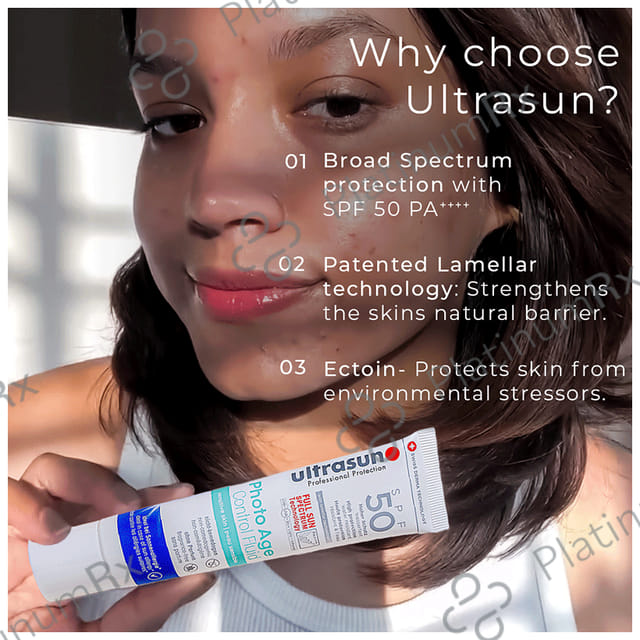 Ultrasun Photo Age Control Fluid Sunscreen SPF 50 Cream 40ml