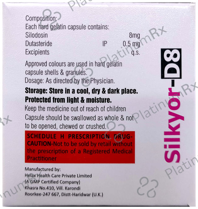 Silkyor-D 8 Capsule
