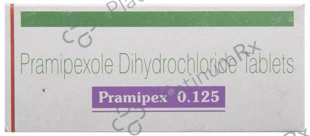Pramipex 0.125mg Tablet 10s