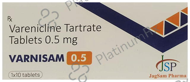 Varnisam 0.5mg Tablet 10s