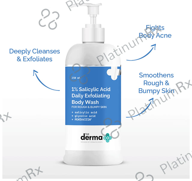 The Derma Co 1% Salicylic Acid Daily Exfoliating Body Wash