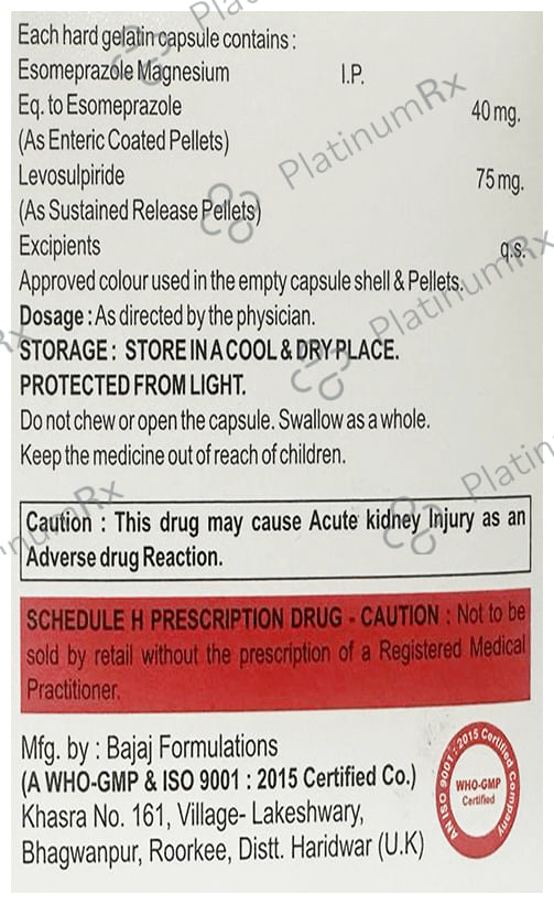 Esoneu L Capsule SR 10s