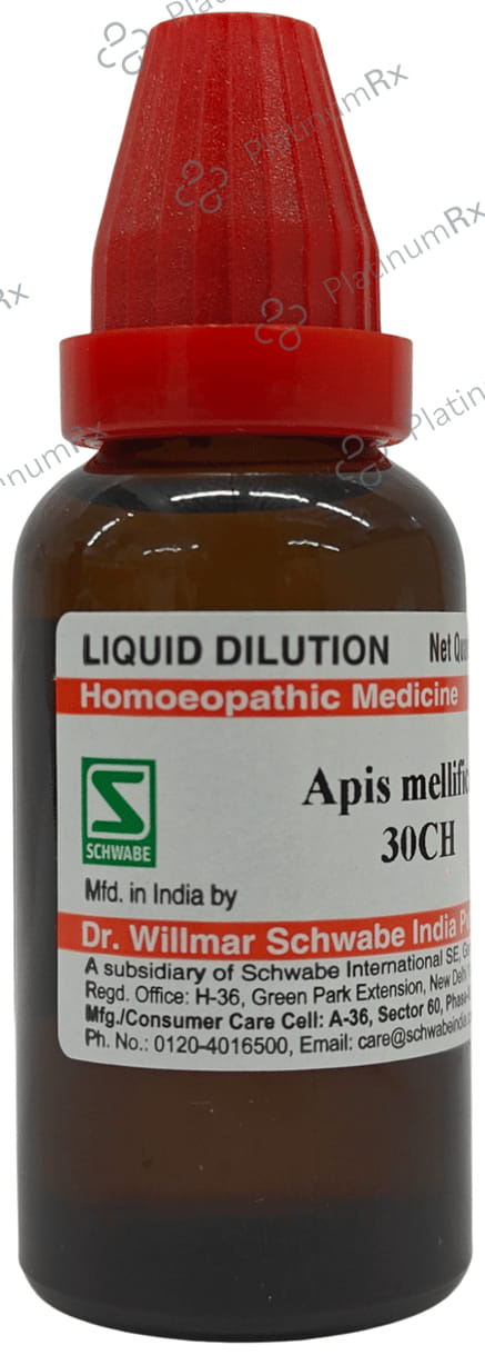 Dr Willmar Schwabe India Apis Mellifica Dilution 30 CH