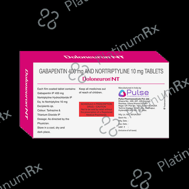 Doloneuron NT 400/10mg Tablet 10s