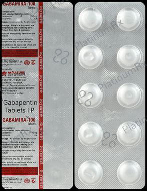 Gabamira 100mg Tablet 10s