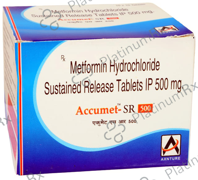 Accumet 500mg Tablet SR 10s