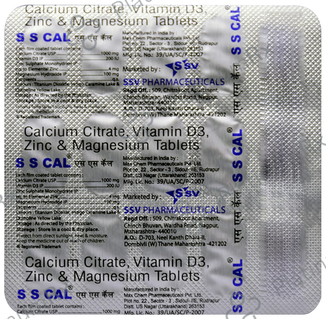 S S Cal Tablet