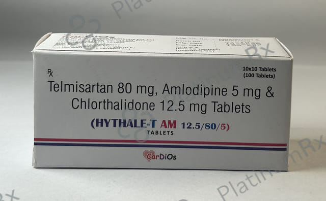 Hythale T AM 12.5/80/5mg Tablet 10s