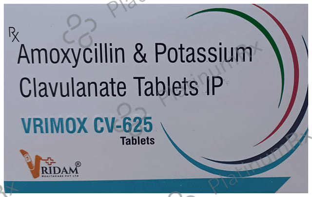 Vrimox CV 625 Tablet