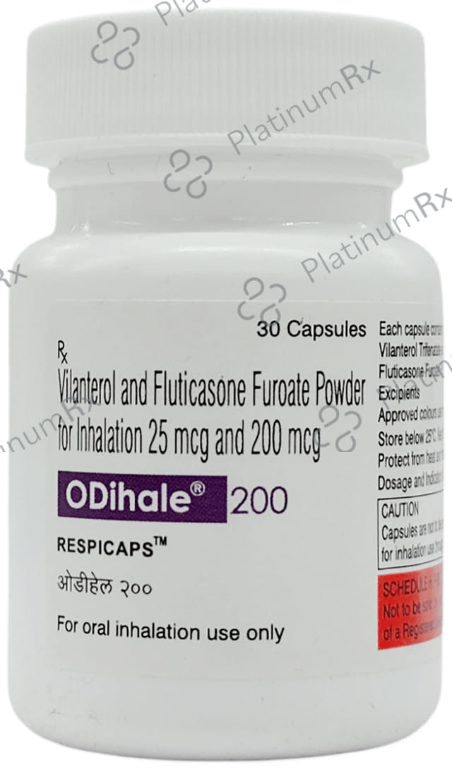 Odihale 200mcg/25mcg Respicap 30s